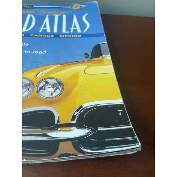 Vintage Road Master 2006 Large Scale Road Atlas - United States, Canada, Mexico - Picture 9 of 13